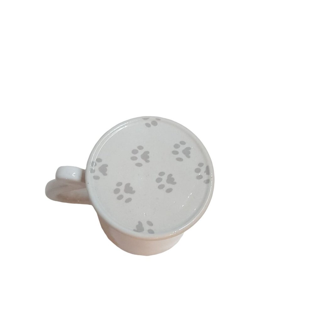 Vintage Cat Coffee Mug With Lid Ceramic Cup Tail Handle Made In Japan - Picture 8 of 8